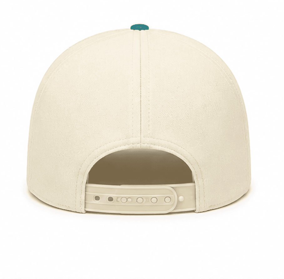 MA$A Hat - back view showing the snapback closure